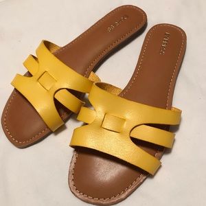 Express Yellow sandals